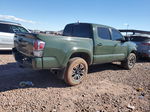 2021 Toyota Tacoma Double Cab Green vin: 3TMCZ5AN0MM408737