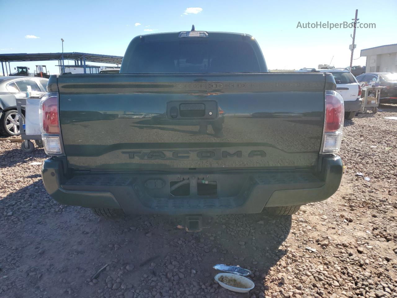 2021 Toyota Tacoma Double Cab Green vin: 3TMCZ5AN0MM408737