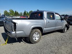 2021 Toyota Tacoma Double Cab Silver vin: 3TMCZ5AN0MM431936