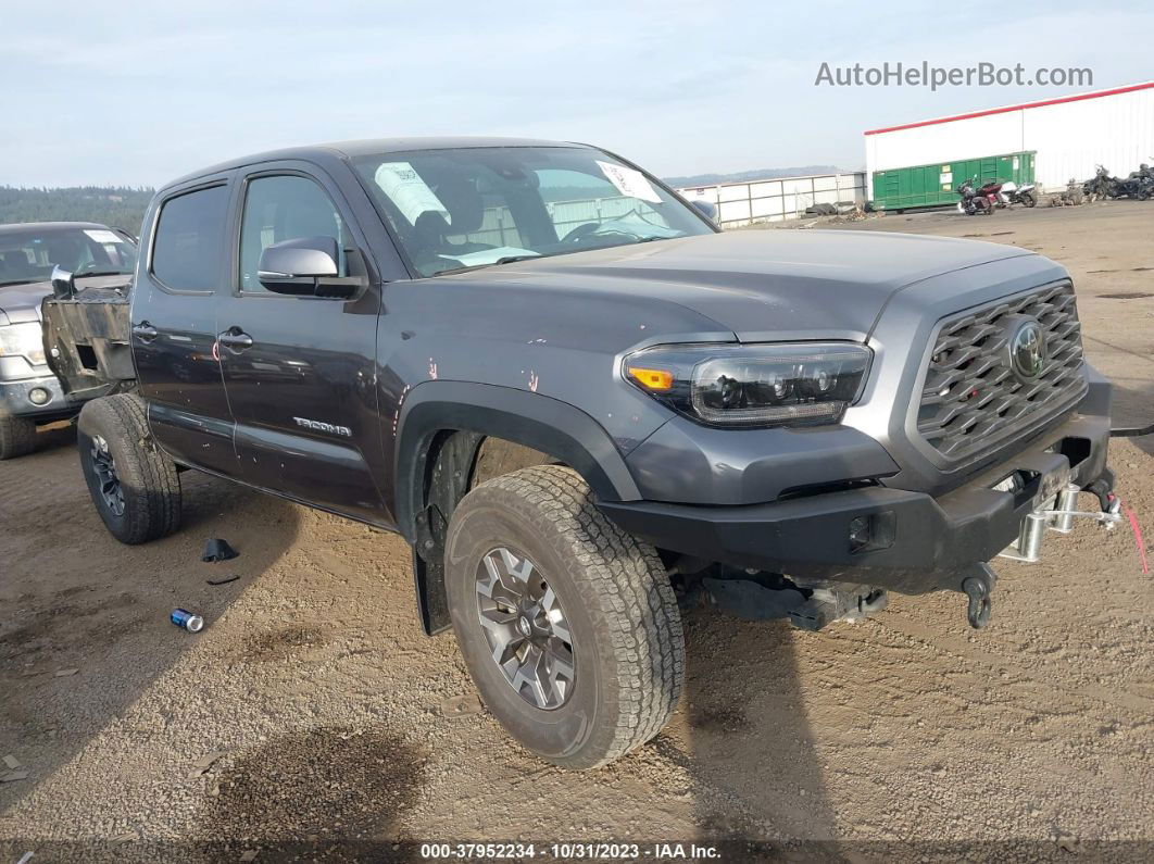 2021 Toyota Tacoma 4wd Sr/sr5/trd Sport Black vin: 3TMCZ5AN0MM434545