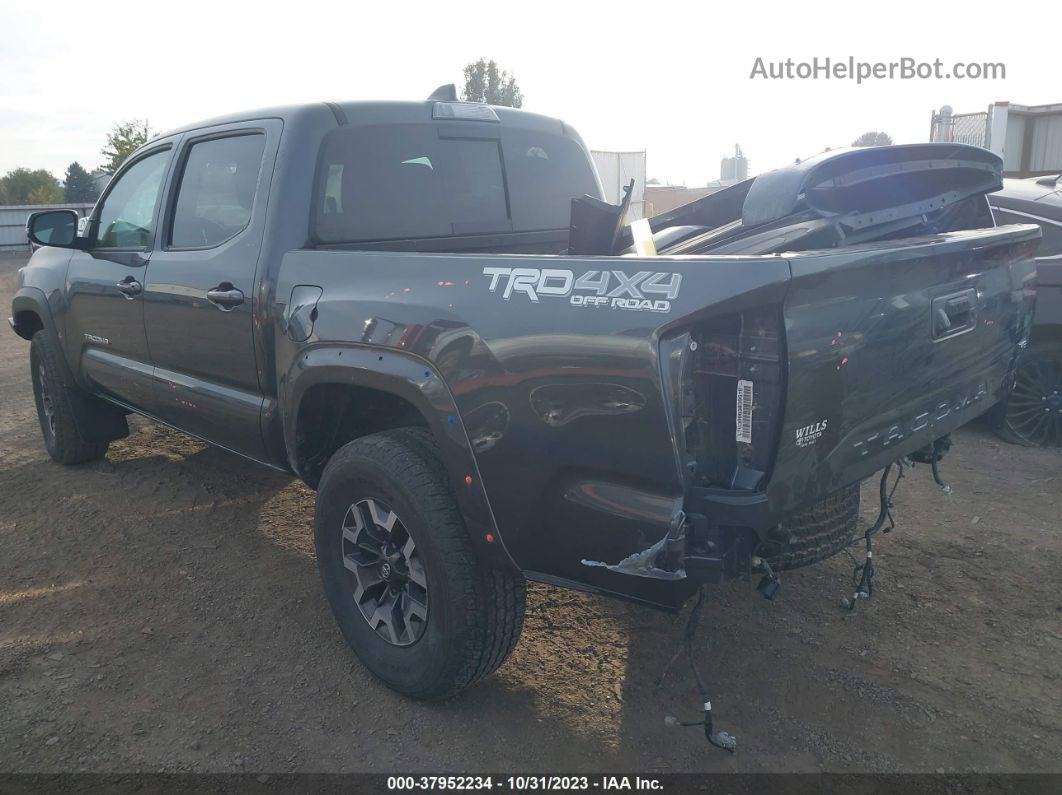 2021 Toyota Tacoma 4wd Sr/sr5/trd Sport Black vin: 3TMCZ5AN0MM434545