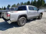 2021 Toyota Tacoma Double Cab Silver vin: 3TMCZ5AN0MM434576