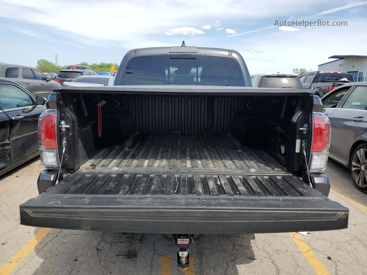 2021 Toyota Tacoma Double Cab Gray vin: 3TMCZ5AN0MM449076