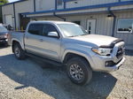 2017 Toyota Tacoma Double Cab Silver vin: 3TMCZ5AN1HM057357