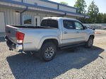 2017 Toyota Tacoma Double Cab Silver vin: 3TMCZ5AN1HM057357