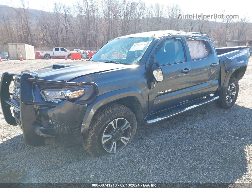 2017 Toyota Tacoma Trd Sport Gray vin: 3TMCZ5AN1HM062039