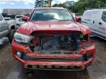 2017 Toyota Tacoma Double Cab Red vin: 3TMCZ5AN1HM066723