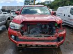 2017 Toyota Tacoma Double Cab Красный vin: 3TMCZ5AN1HM066723