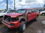 2017 Toyota Tacoma Double Cab Red vin: 3TMCZ5AN1HM066723