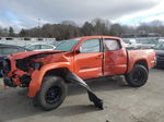 2017 Toyota Tacoma Double Cab Оранжевый vin: 3TMCZ5AN1HM073073