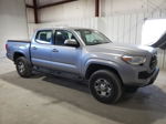 2017 Toyota Tacoma Double Cab Серебряный vin: 3TMCZ5AN1HM086163