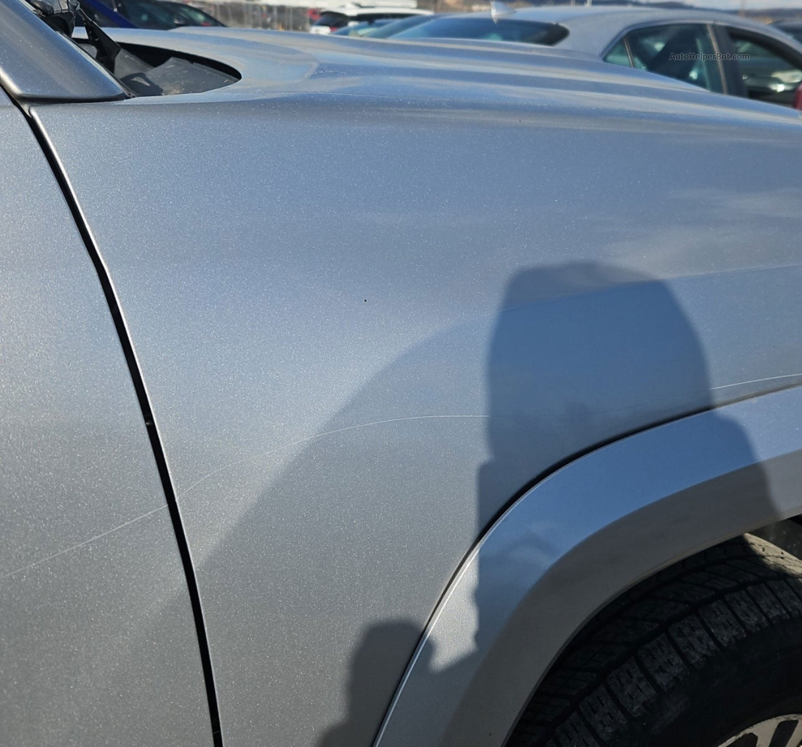 2017 Toyota Tacoma Trd Sport Серебряный vin: 3TMCZ5AN1HM099396