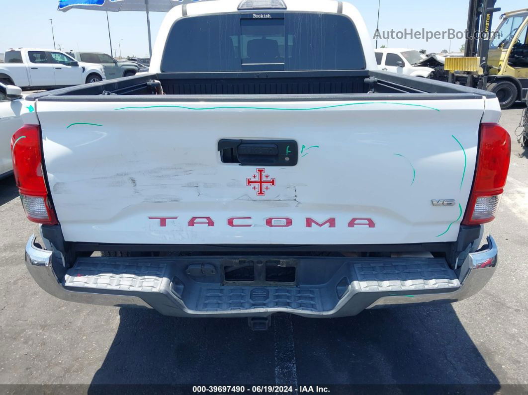 2017 Toyota Tacoma Trd Off Road White vin: 3TMCZ5AN1HM105326