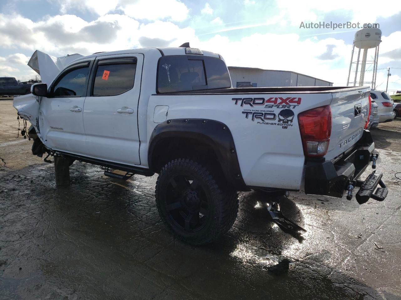 2017 Toyota Tacoma Double Cab Белый vin: 3TMCZ5AN1HM115242