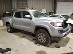 2017 Toyota Tacoma Double Cab Silver vin: 3TMCZ5AN1HM118397