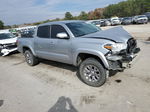 2019 Toyota Tacoma Double Cab Silver vin: 3TMCZ5AN1KM192751