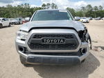 2019 Toyota Tacoma Double Cab Серебряный vin: 3TMCZ5AN1KM192751