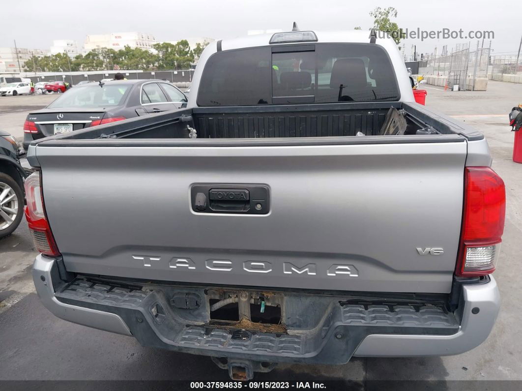 2019 Toyota Tacoma 4wd Sr/sr5/trd Sport Silver vin: 3TMCZ5AN1KM195536