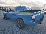 2019 Toyota Tacoma Double Cab Blue vin: 3TMCZ5AN1KM202162