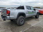 2019 Toyota Tacoma Double Cab Silver vin: 3TMCZ5AN1KM224307