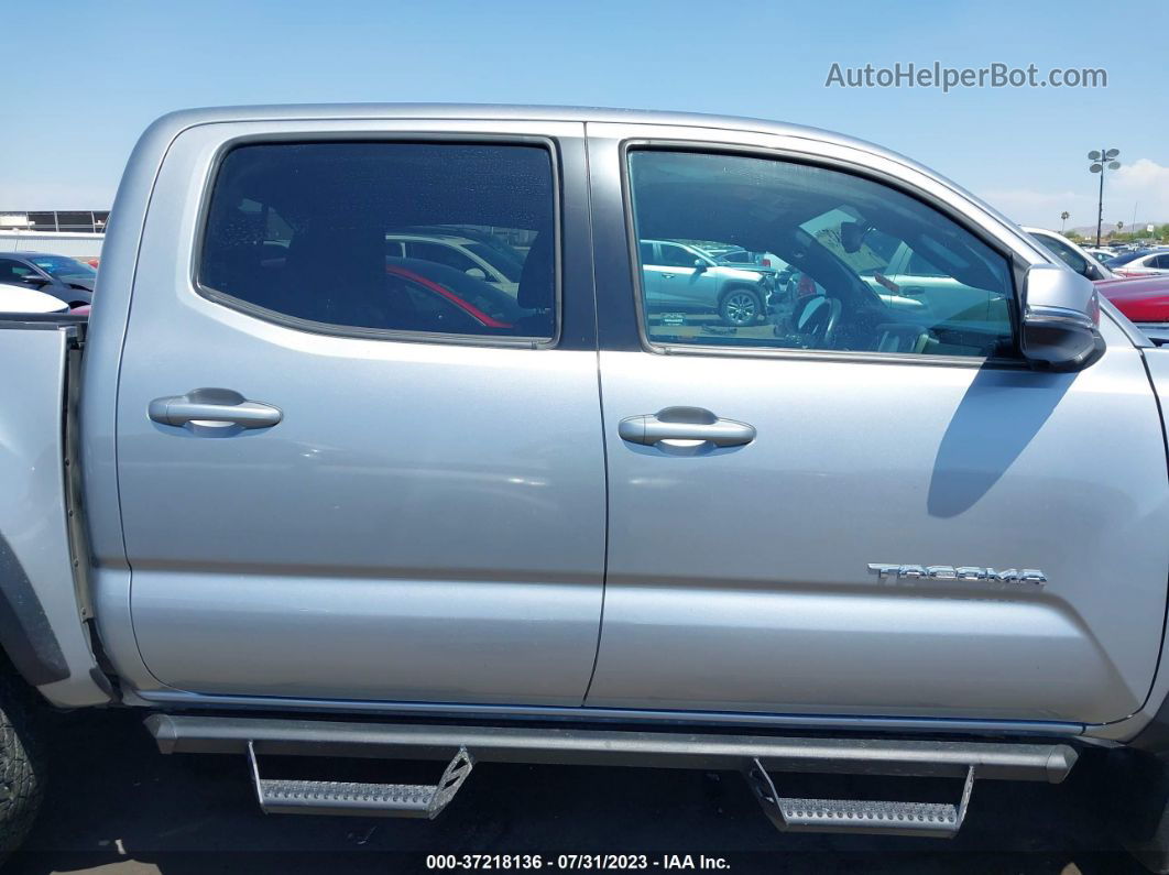 2019 Toyota Tacoma 4wd Sr/sr5/trd Sport Silver vin: 3TMCZ5AN1KM287049