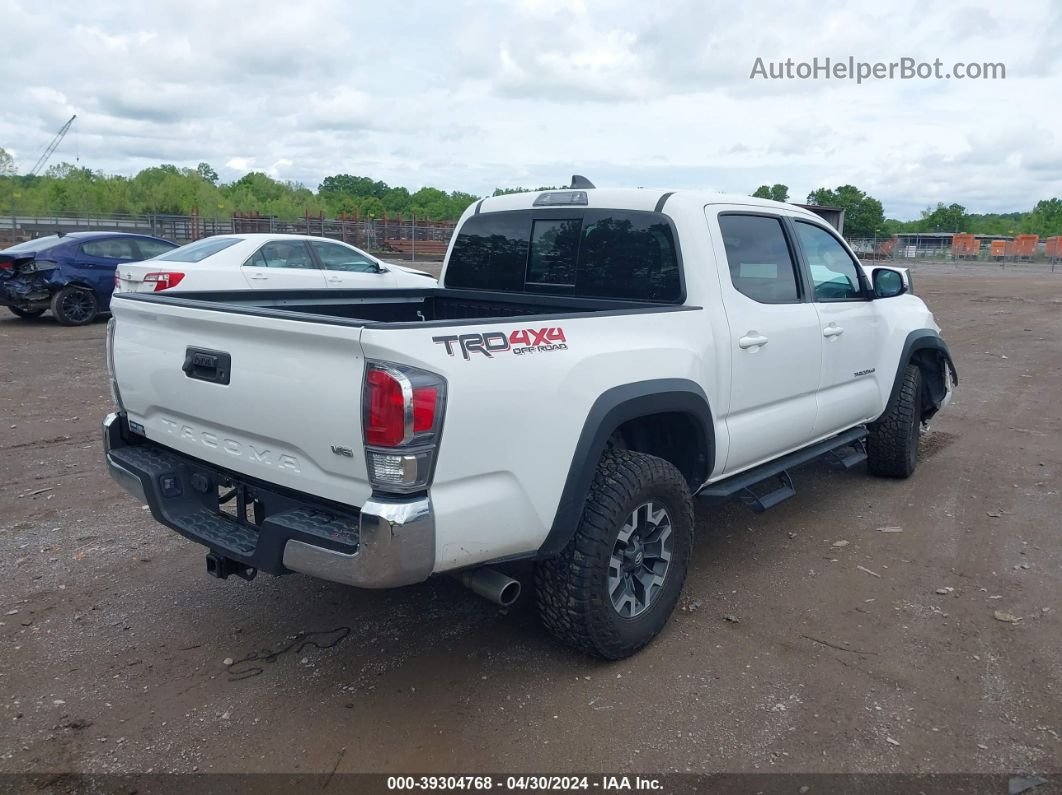 2020 Toyota Tacoma Trd Off-road White vin: 3TMCZ5AN1LM315529