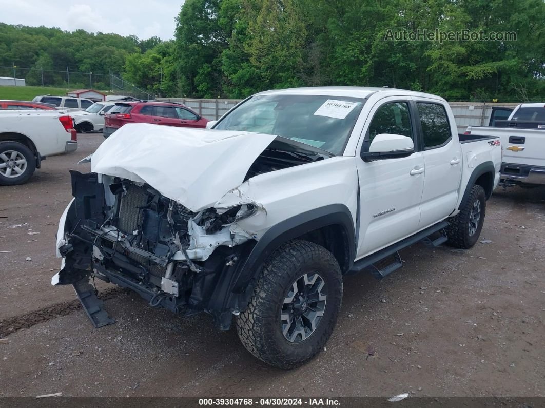 2020 Toyota Tacoma Trd Off-road White vin: 3TMCZ5AN1LM315529