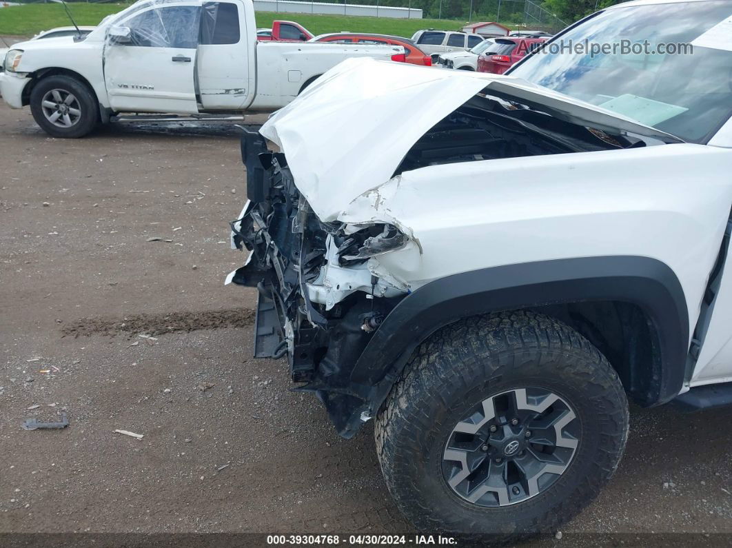 2020 Toyota Tacoma Trd Off-road White vin: 3TMCZ5AN1LM315529