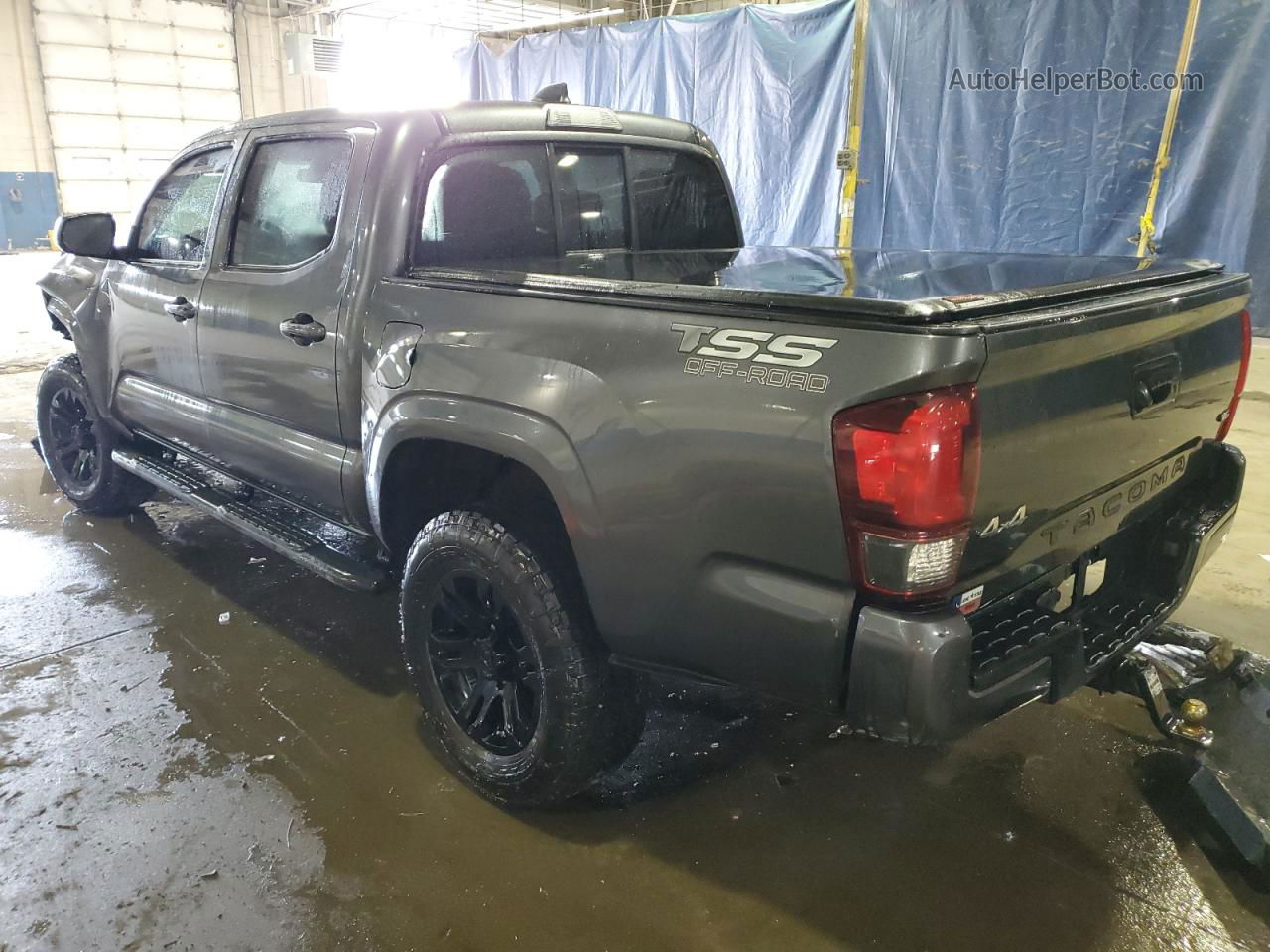 2020 Toyota Tacoma Double Cab Gray vin: 3TMCZ5AN1LM321234