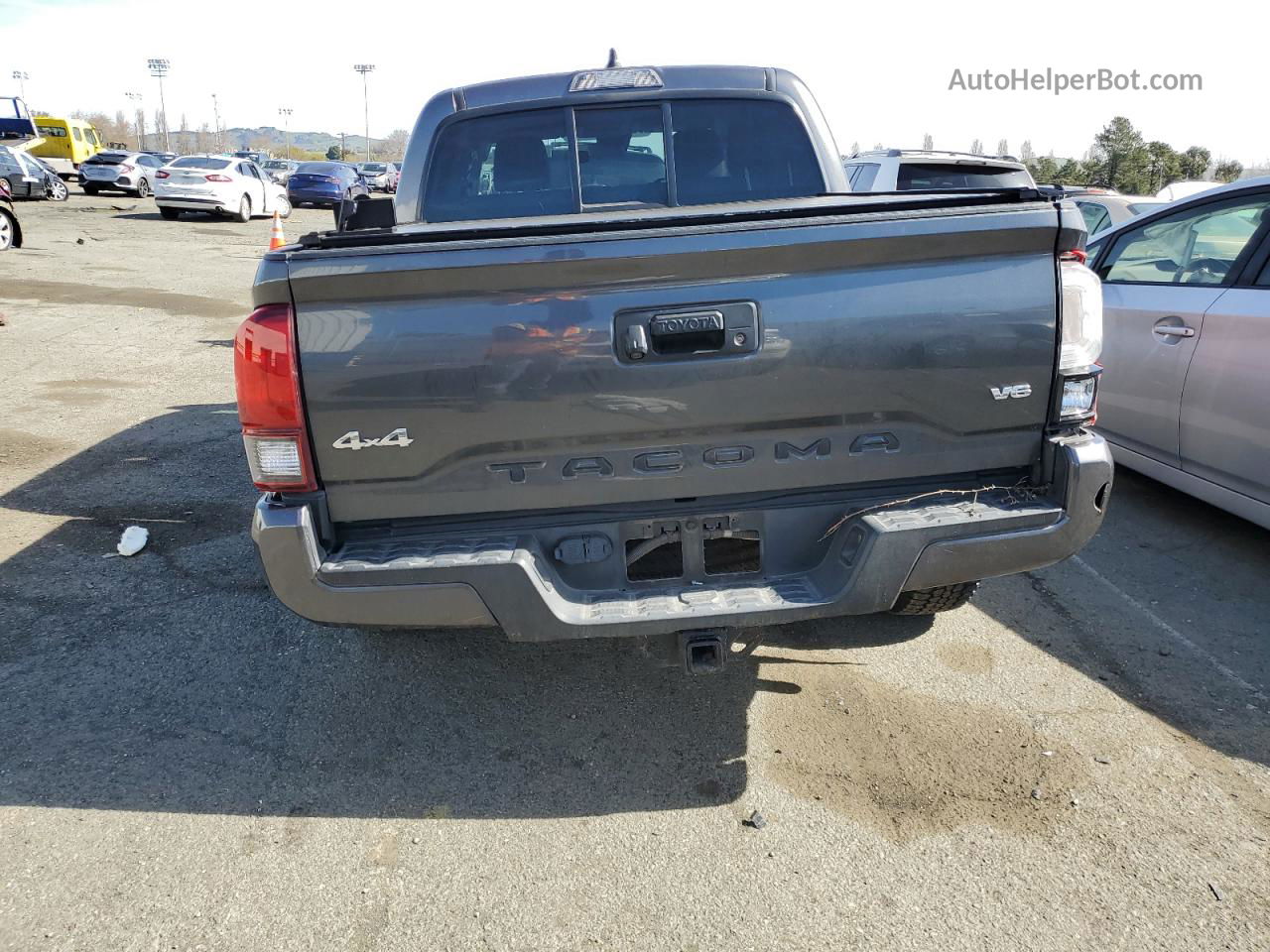 2021 Toyota Tacoma Double Cab Серый vin: 3TMCZ5AN1MM395397