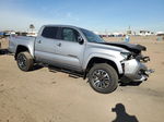 2021 Toyota Tacoma Double Cab Silver vin: 3TMCZ5AN1MM400954