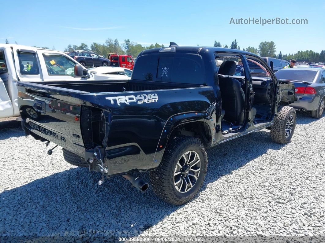 2021 Toyota Tacoma Trd Sport Black vin: 3TMCZ5AN1MM427071