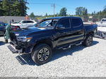 2021 Toyota Tacoma Trd Sport Черный vin: 3TMCZ5AN1MM427071