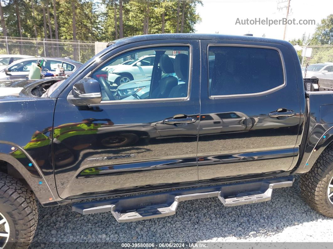 2021 Toyota Tacoma Trd Sport Черный vin: 3TMCZ5AN1MM427071