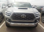 2021 Toyota Tacoma 4wd Sr/sr5/trd Sport Silver vin: 3TMCZ5AN1MM432237