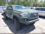 2021 Toyota Tacoma 4wd Sr/sr5/trd Sport Green vin: 3TMCZ5AN1MM444503