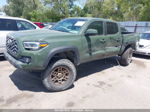 2021 Toyota Tacoma 4wd Sr/sr5/trd Sport Green vin: 3TMCZ5AN1MM444503