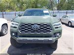 2021 Toyota Tacoma 4wd Sr/sr5/trd Sport Зеленый vin: 3TMCZ5AN1MM444503