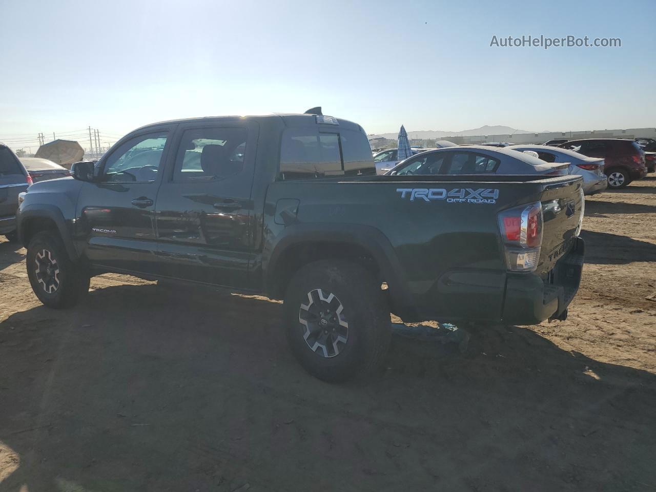 2021 Toyota Tacoma Double Cab Green vin: 3TMCZ5AN1MM444808