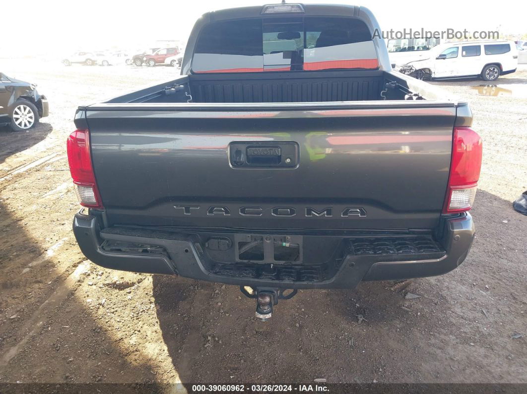 2017 Toyota Tacoma Dbl Cab/sr/trdspt/or/pro Черный vin: 3TMCZ5AN2HM043905