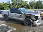 2017 Toyota Tacoma Double Cab Gray vin: 3TMCZ5AN2HM049381