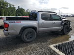 2017 Toyota Tacoma Double Cab Gray vin: 3TMCZ5AN2HM049381