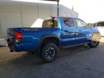 2017 Toyota Tacoma Double Cab Blue vin: 3TMCZ5AN2HM083997