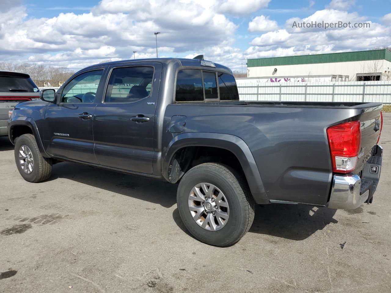 2017 Toyota Tacoma Double Cab Серый vin: 3TMCZ5AN2HM088357