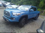 2019 Toyota Tacoma 4wd Sr/sr5/trd Sport Blue vin: 3TMCZ5AN2KM205197