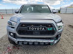 2019 Toyota Tacoma Double Cab Silver vin: 3TMCZ5AN2KM237387