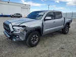 2019 Toyota Tacoma Double Cab Серебряный vin: 3TMCZ5AN2KM237387