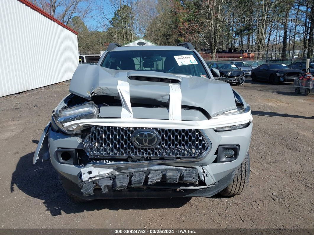 2019 Toyota Tacoma Trd Sport Gray vin: 3TMCZ5AN2KM241679