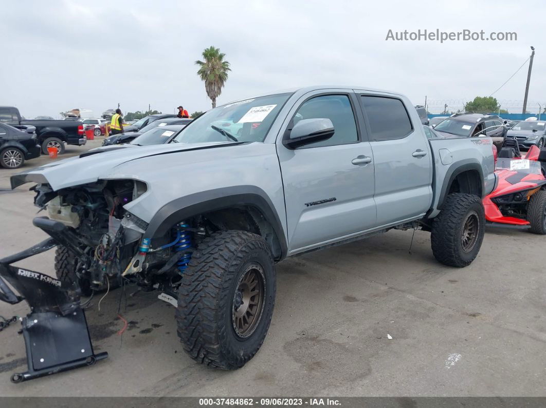 2019 Toyota Tacoma Trd Off Road Gray vin: 3TMCZ5AN2KM266906