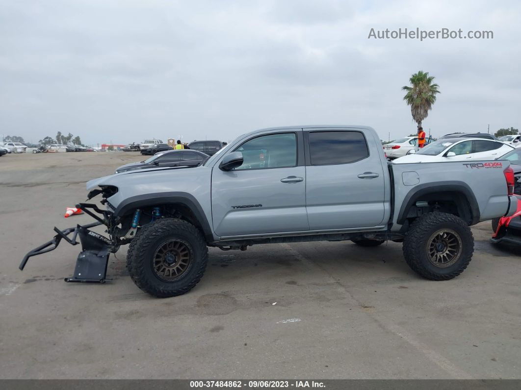 2019 Toyota Tacoma Trd Off Road Gray vin: 3TMCZ5AN2KM266906